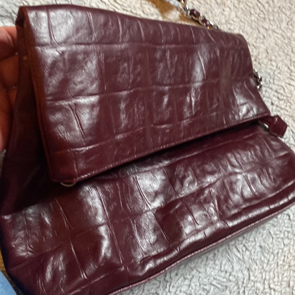 Nicole Miller Faux Leather Crossbody/Clutch Bag - Picture 2 of 9
